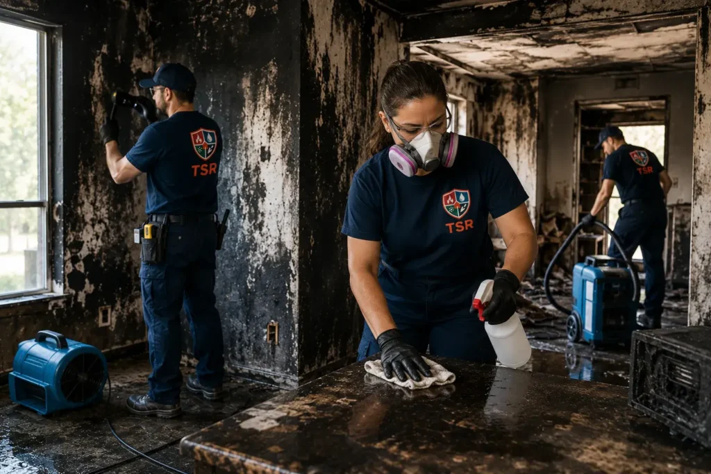 smoke damage restoration