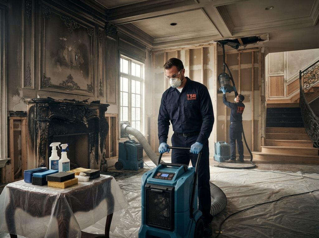Fire and Smoke Damage Restoration