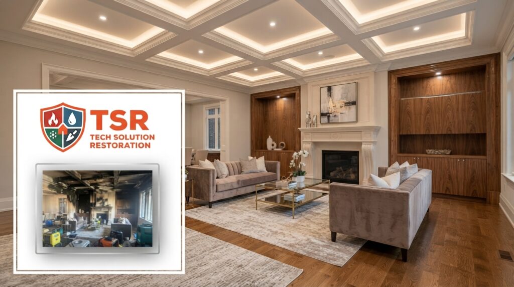 fire damage restoration